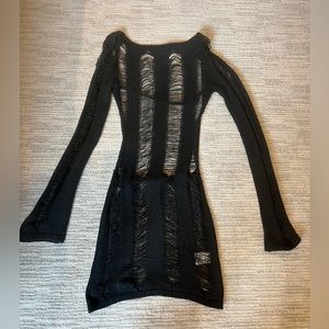 Jaded London Sheer Dress